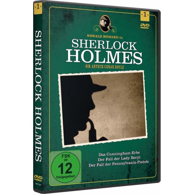 Sherlock Holmes 1 - Ronald Howard - 3 Episoden  DVD/NEU/OVP