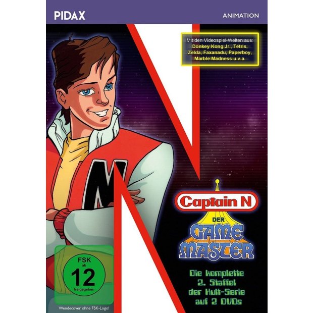 Captain N: Der Game Master - Staffel 2 [Pidax] Animation  2 DVDs  *HIT*