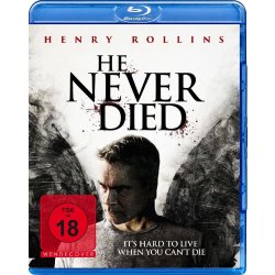 He never died - Henry Rollins  Blu-ray/NEU/OVP - FSK 18