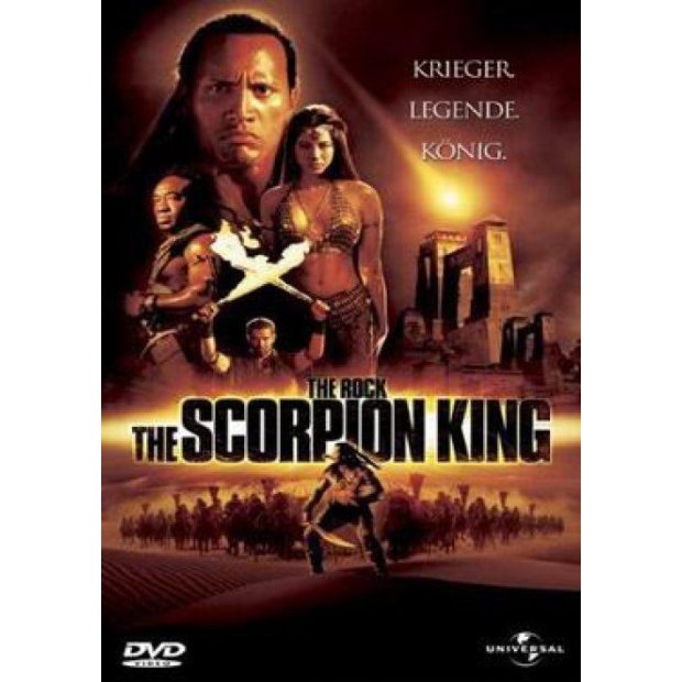 The Scorpion King ( Mumie 3 ) - Dwayne Johnson - DVD *HIT*