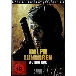 Dolph Lundgren Action Box (4 Filme)  2 DVDs/NEU/OVP FSK18