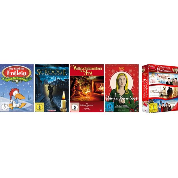 Weihnachtsfilme Paket 1 - 7 Filme - 7 DVDs/NEU/OVP #216