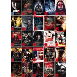 Paket mit 27 Horrorfilmen auf 26 DVDs/NEU/OVP #225 FSK18