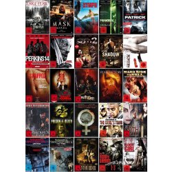 Paket mit 27 Horrorfilmen auf 25 DVDs/NEU/OVP #226 FSK18