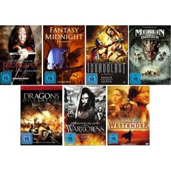 Paket mit 11 Fantasyfilmen auf 8 DVDs/NEU/OVP #228