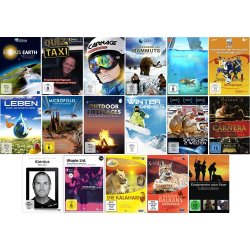 Paket mit 17 Dokumentationen auf 20 DVDs/NEU/OVP #230