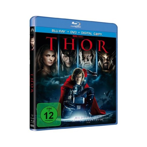 Thor - Chris Hemsworth   BLU-RAY + DVD/NEU/OVP