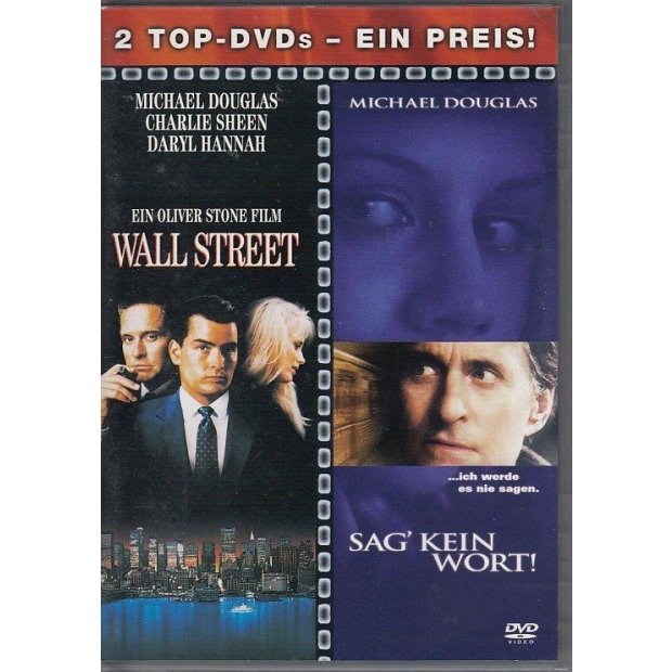 Wall Street + Sag kein Wort - Michael Douglas [2 DVDs] *HIT*