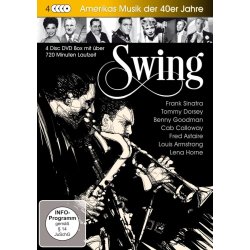 Swing - Amerikas Musik der 40er Jahre  4 DVDs/NEU/OVP
