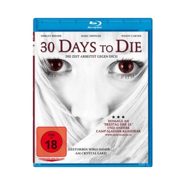 30 Days to Die - Die Zeit arbeitet gegen dich  Blu-ray/NEU/OVP - FSK 18