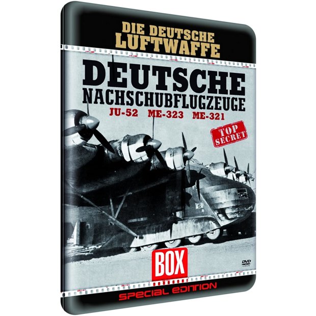 Der 2. Weltkrieg: Deutsche Nachschubflugzeuge (Metallbox)  DVD/NEU/OVP