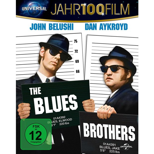 Blues Brothers - Jahr100Film - Aykroyd  Belushi  Blu-ray/NEU/OVP
