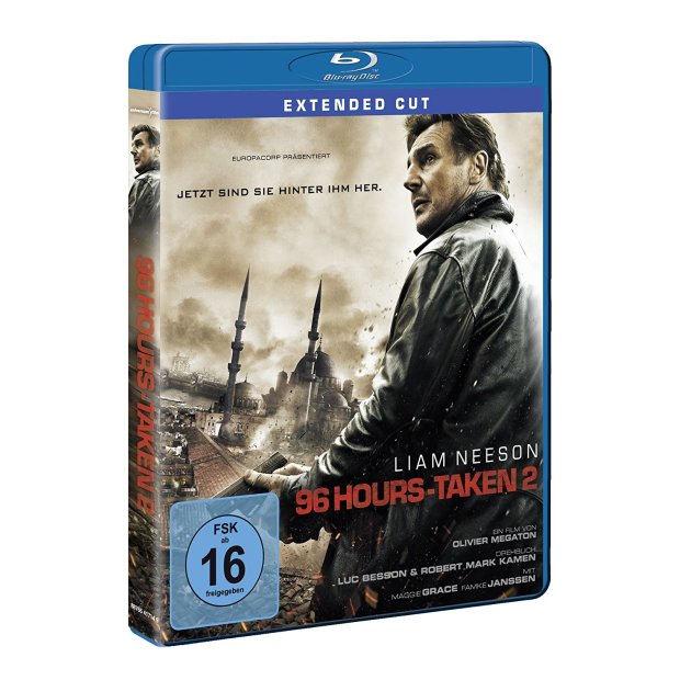 96 Hours - Taken 2 - Extended Cut - Liam Neeson  Blu-ray/NEU/OVP