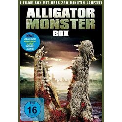 Alligator Monster Box - 3 Filme - Mega Python Dinosaurier...