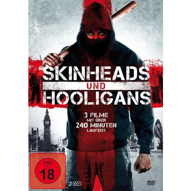 Skinheads und Hooligans - Box Edition (3 Filme)  3 DVD/NEU/OVP FSK 18