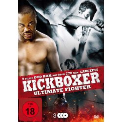 Kickboxer Ultimate Fighter - 9 Filme  3 DVD/NEU/OVP FSK 18