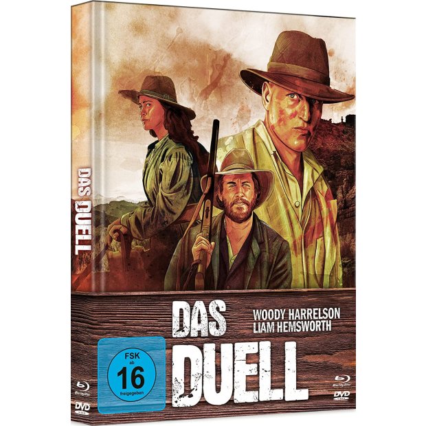 Das Duell - Mediabook - Cover A  Woody Harrelson  Blu-ray + DVD/NEU/OVP