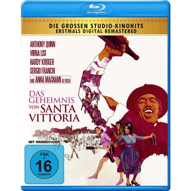 Das Geheimnis von Santa Vittoria - Anthony Quinn  Blu-ray/NEU/OVP