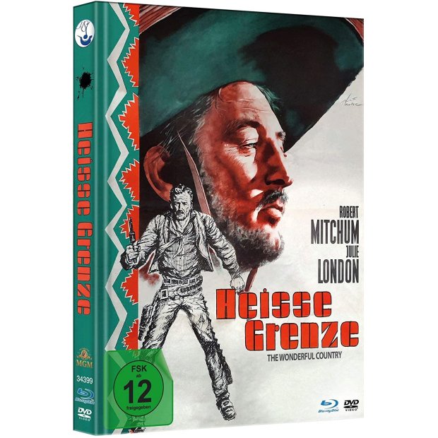 Heisse Grenze - Der Abenteurer vom Rio Grande - Mediabook  Blu-ray + DVD/NEU/OVP