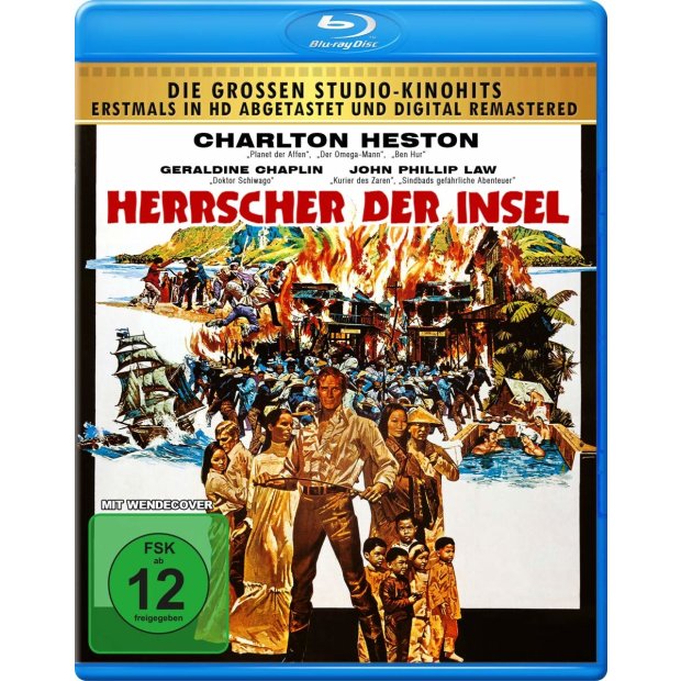 Herrscher der Insel - Charlton Heston - Digital Remastered  Blu-ray/NEU/OVP