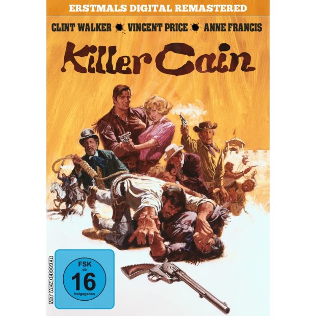 Killer Cain - Vincent Price - in HD   DVD/NEU/OVP