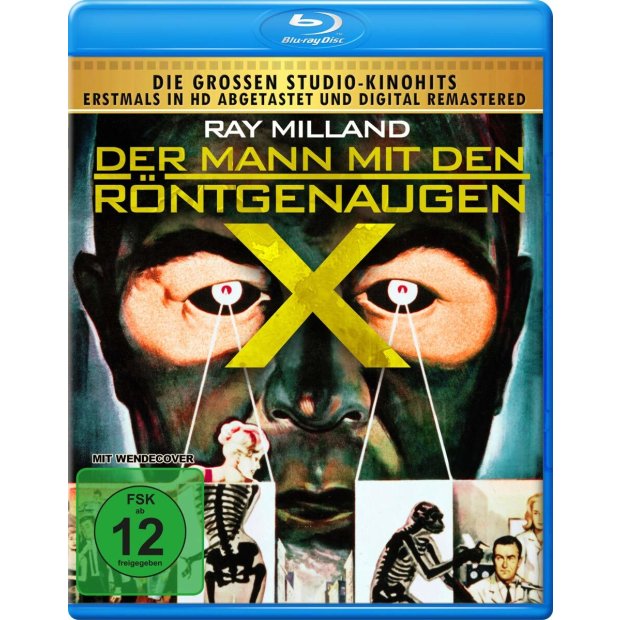 Der Mann mit den Röntgenaugen - Ray Milland  Blu-ray/NEU/OVP