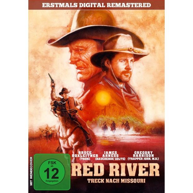 RED RIVER - Treck nach Missouri - James Arness  DVD/NEU/OVP