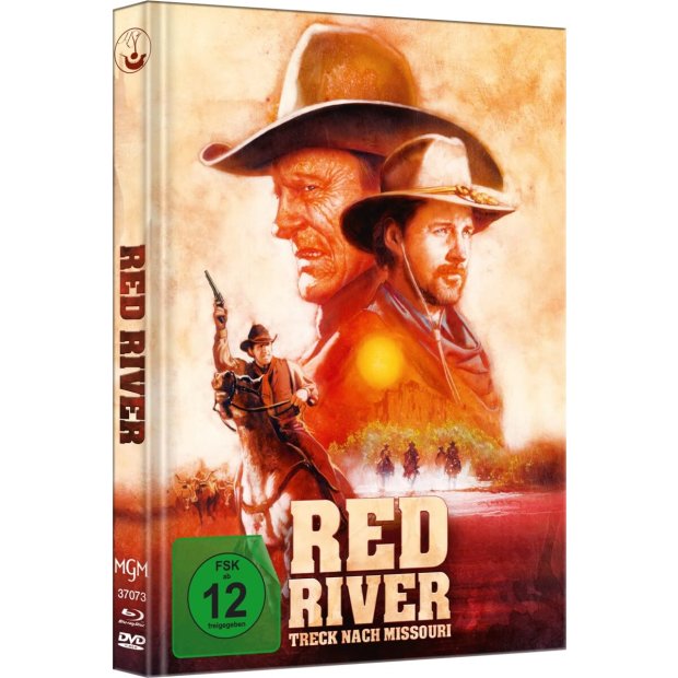 RED RIVER - Treck nach Missouri - Mediabook  James Arness  Blu-ray + DVD/NEU/OVP