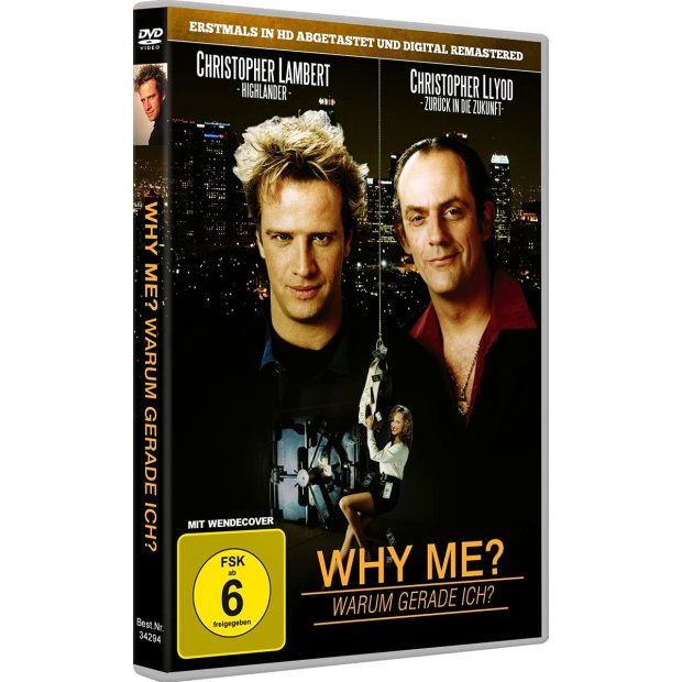 Why Me? Warum gerade ich?  Christopher Lambert  DVD/NEU/OVP