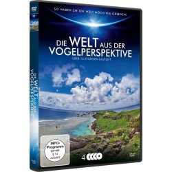 Die Welt aus der Vogelperspektive - 10 Dokumentationen  [4 DVDs] NEU/OVP