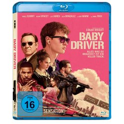 Baby Driver - Kevin Spacey  Jamie Foxx  Blu-ray  *HIT*...