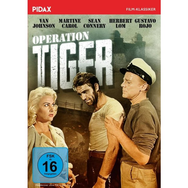 Operation Tiger - Sean Connery  Herbert Lom - Abenteuer Pidax   DVD/NEU/OVP