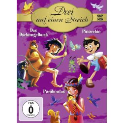 ( Das Dschungelbuch / Pinocchio / Pocahontas ) Trickfilme...