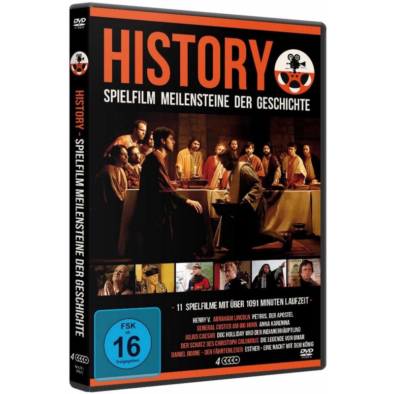 History - Spielfilm Meilensteine der Geschichte - 11 Filme [4 DVDs] N ...