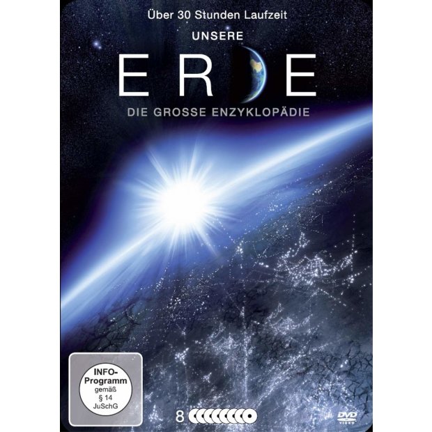 Unsere Erde - Die große Enzyklopädie - über 30 Stunden   [8 DVDs] NEU/OVP