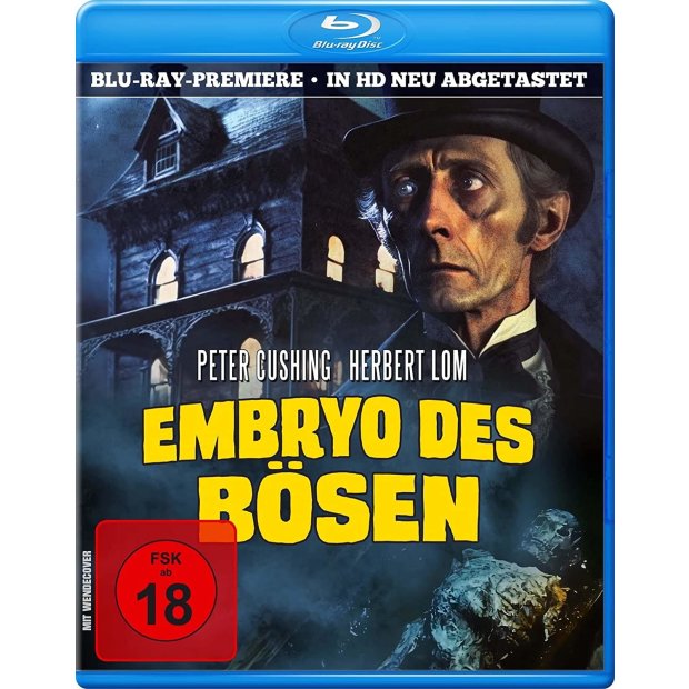 Embryo des Bösen - Peter Cushing  Blu-ray/NEU/OVP - FSK 18