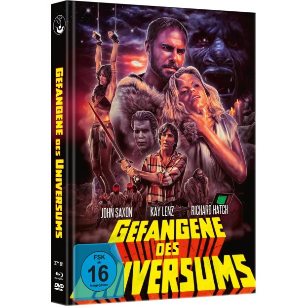 Gefangene des Universums - John Saxon Mediabook Cover A  Blu-ray + DVD/NEU/OVP