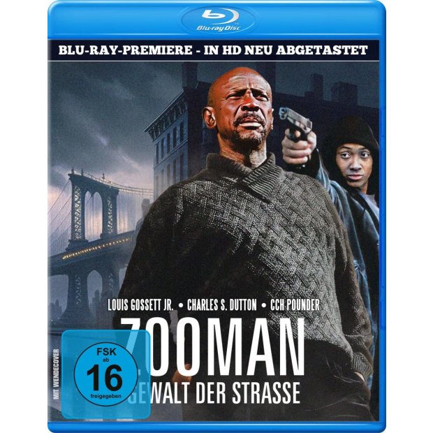 Zooman - Gewalt der Straße - Louis Gossett Jr.  Blu-ray/NEU/OVP