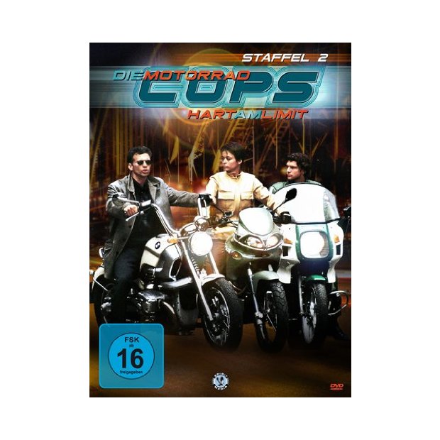 Die Motorrad-Cops - Hart am Limit  Staffel 2 - 2 DVDs/NEU/OVP