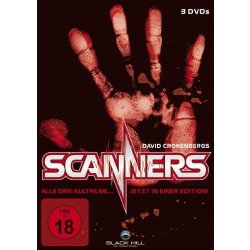 Scanners - Box - Teile 1+2+3 - 3 DVDs  *HIT* FSK 18