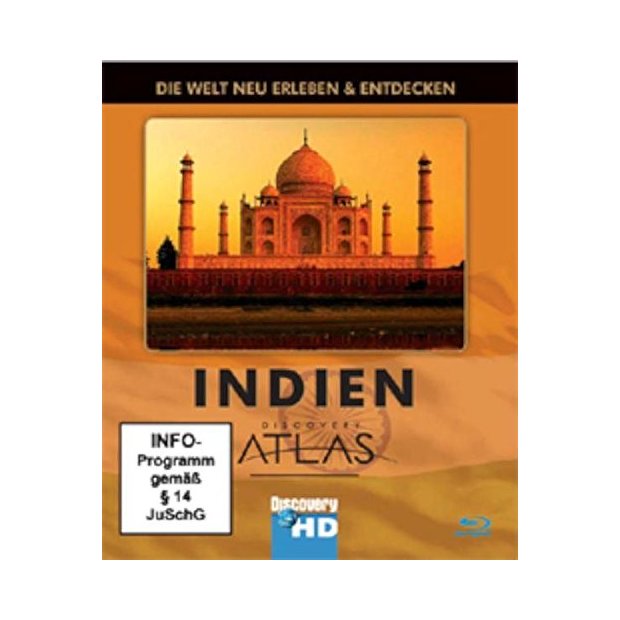Discovery HD Atlas: Indien [Blu-ray] NEU/OVP