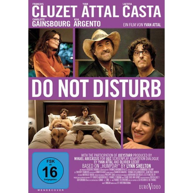 Do Not Disturb - Charlotte Gainsbourg  Asia Argento  DVD/NEU/OVP