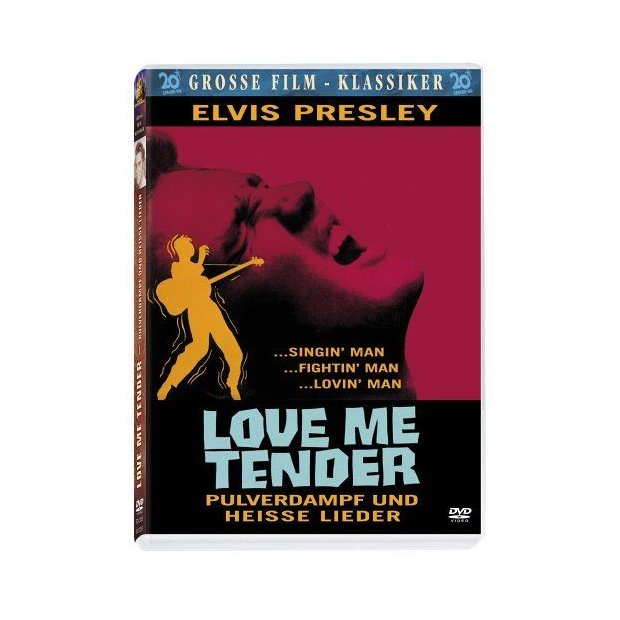 Elvis Presley - Love Me Tender  Pappschuber DVD  *HIT* Neuwertig
