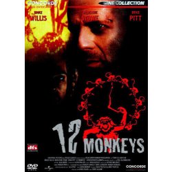 12 Monkeys - Bruce Willis - Brad Pitt -  DVD  *HIT*...