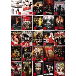 Paket mit 37 Horrorfilmen auf 28 DVDs/NEU/OVP FSK18 #241