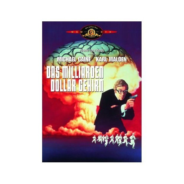 Das Milliarden Dollar Gehirn  Michael Caine DVD  *HIT* Neuwertig