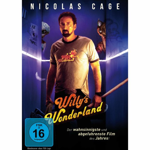 Willys Wonderland - Nicolas Cage  Horror  DVD/NEU/OVP