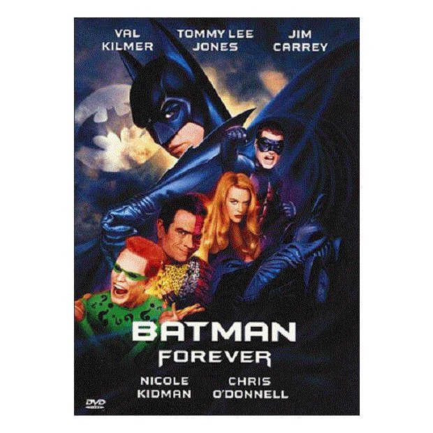 Batman Forever - Val Kilmer   Tommy Lee Jones  DVD  *HIT* Neuwertig
