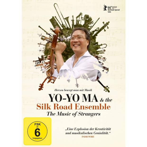 Yo-Yo Ma & The Silk Road Ensemble - The Music of Strangers (OmU)  DVD/NEU/OVP