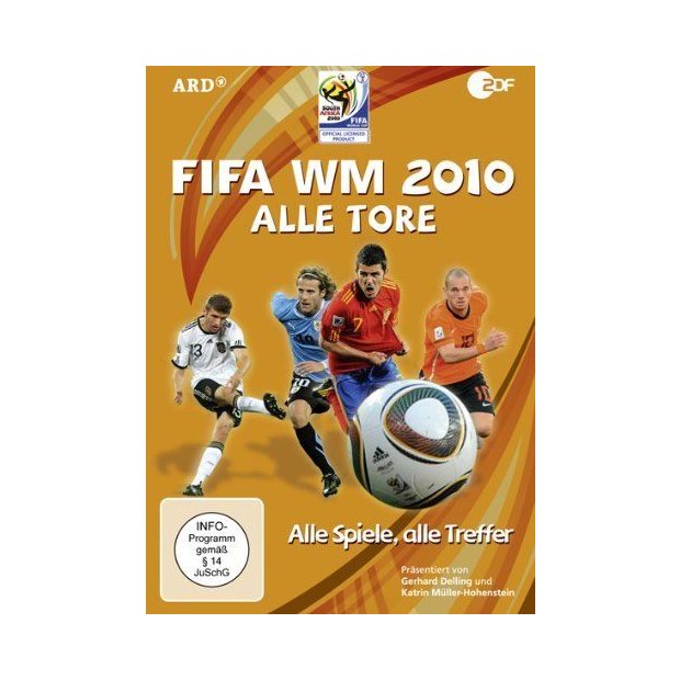 FIFA WM 2010 - Alle Tore alle Spiele  DVD/NEU/OVP